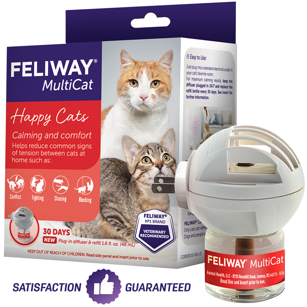 FELIWAY® MultiCat Diffuser Kit  Cat Calming Diffuser – FELIWAY Shop
