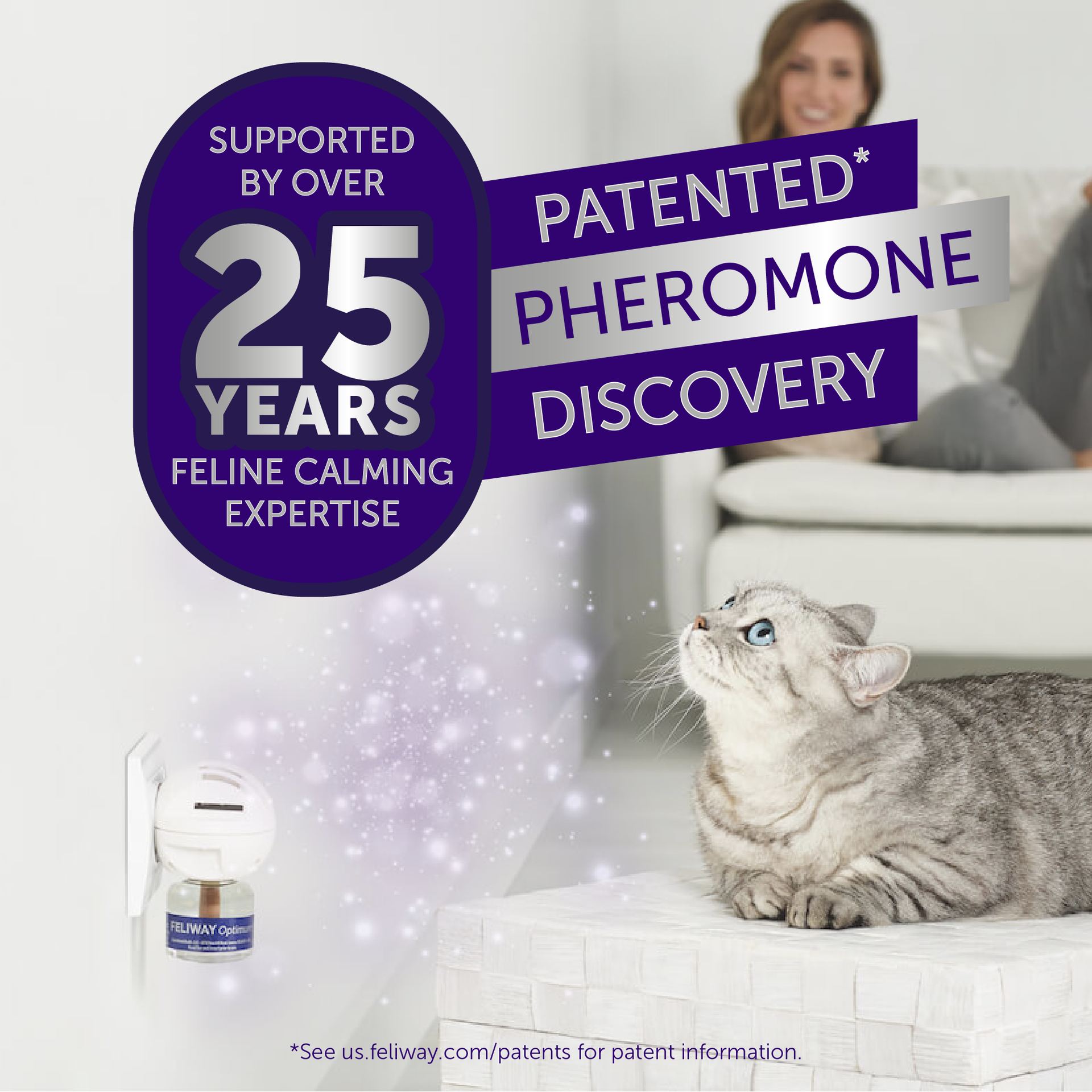 FELIWAY® Optimum Diffuser Kit | Cat Calming Pheromones