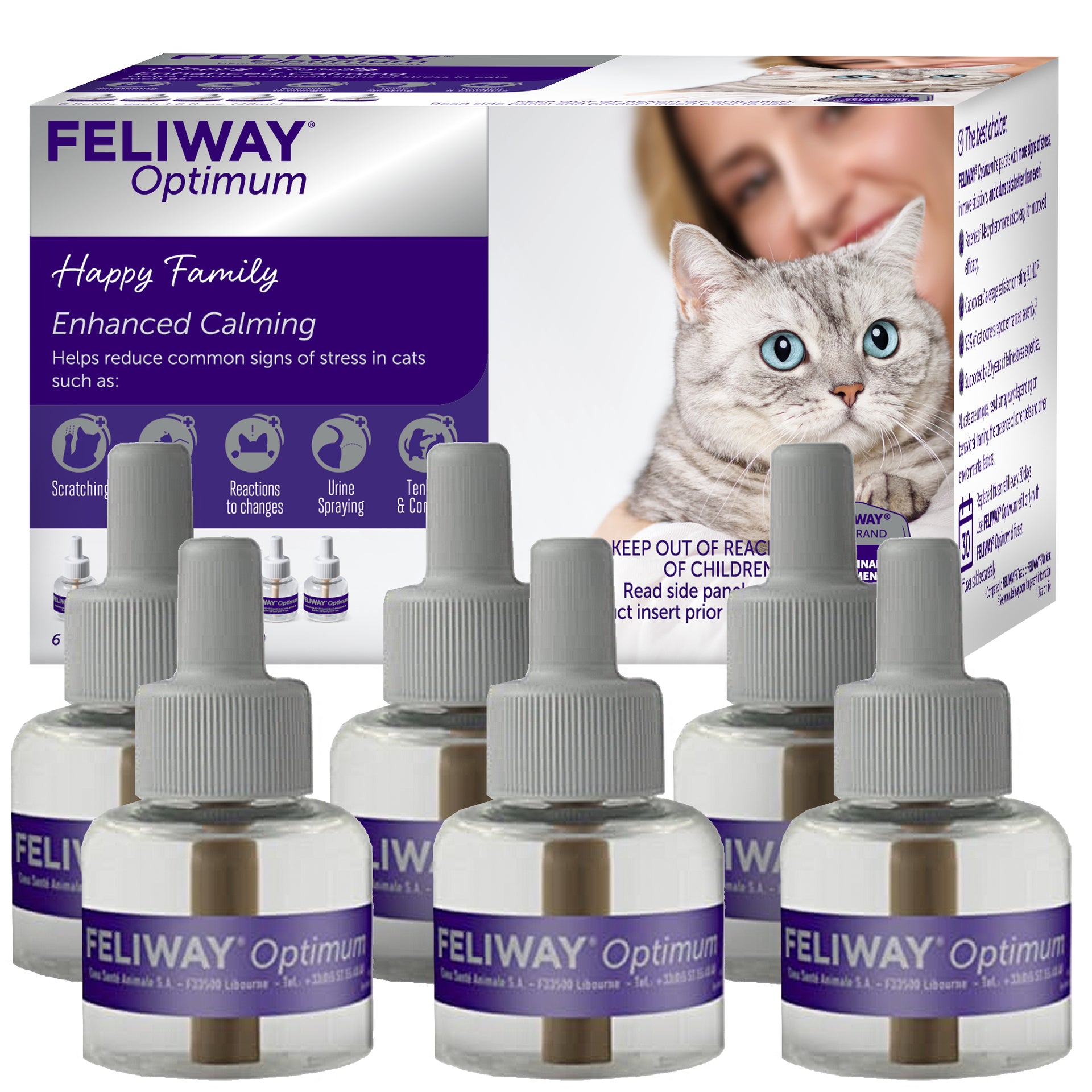 FELIWAY® Optimum Refill | Calming Cat Pheromone Diffuser