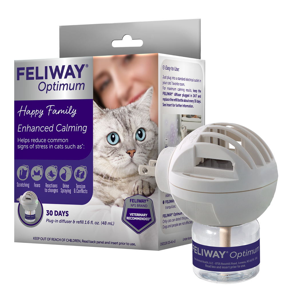 FELIWAY Optimum 30 日スターター キット&交換用キット US_FELIWAY_Optimum_StarterKit_