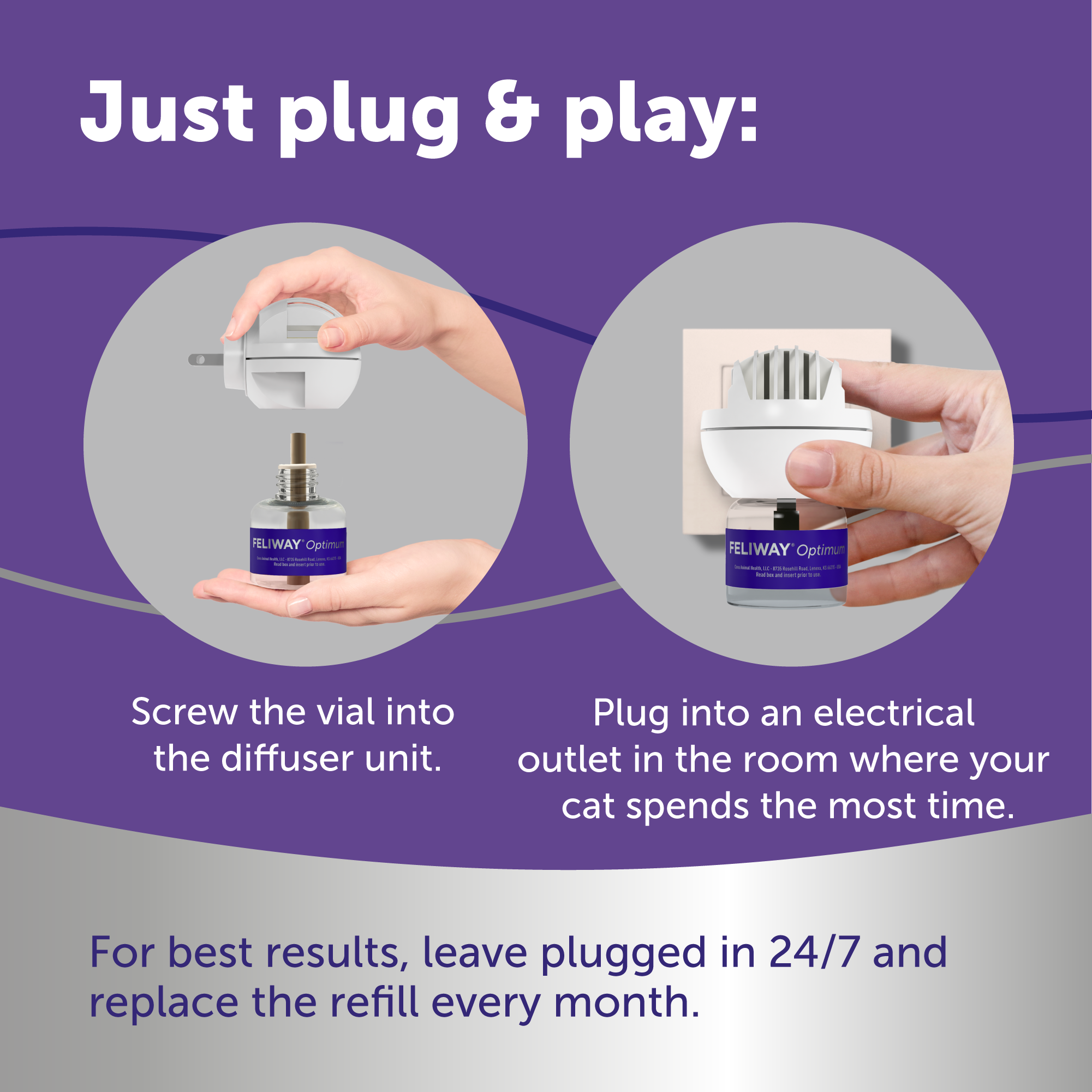 FELIWAY® Optimum Diffuser Kit