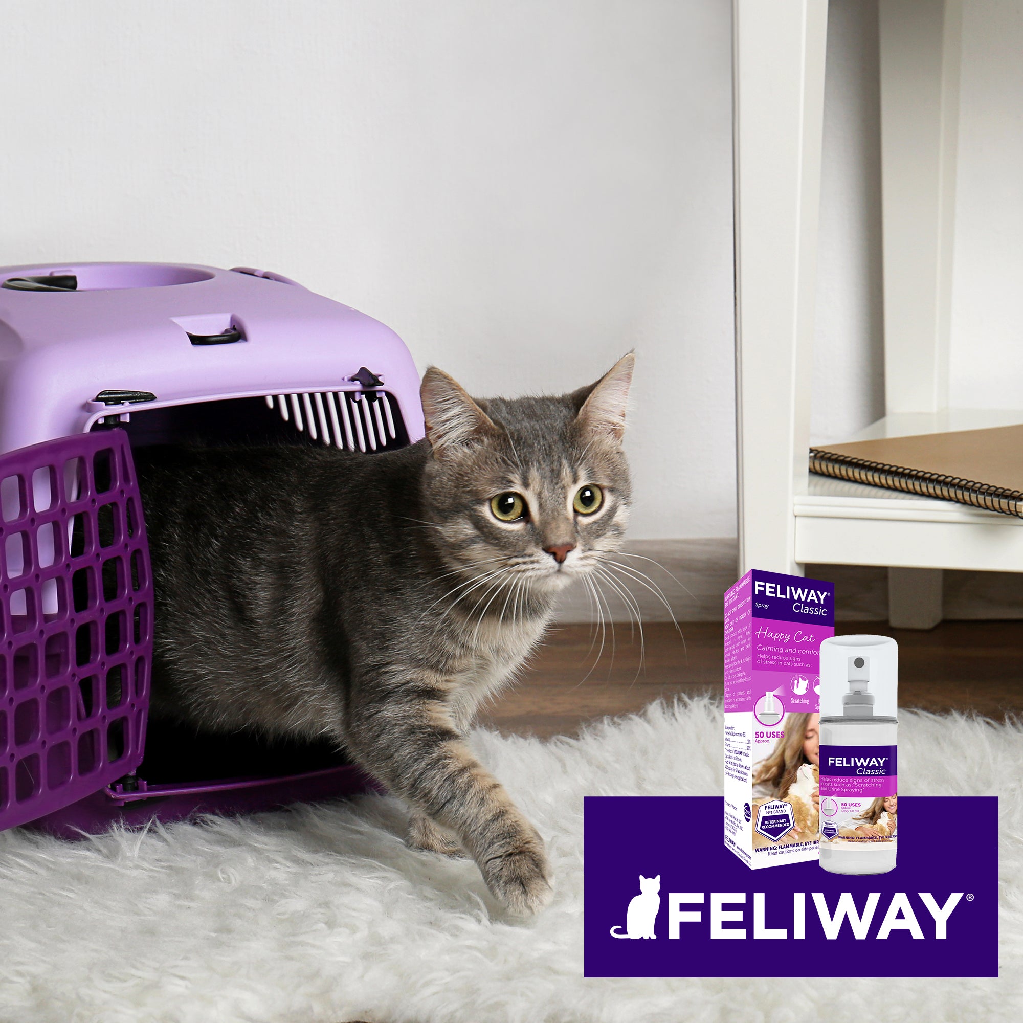 FELIWAY® Classic Spray  Calming Pheromone Spray for Cats